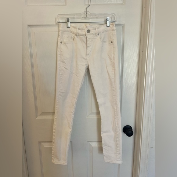 LOFT white skinny jeans size 26/2 Petite - Picture 1 of 5